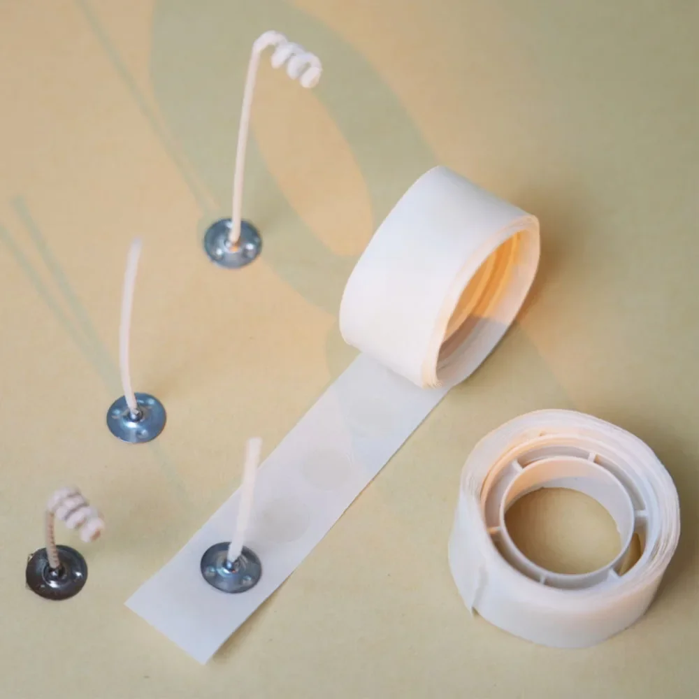 100 Dots/Roll Candle Wick Stic - Candle Making Wicks 评论和价格