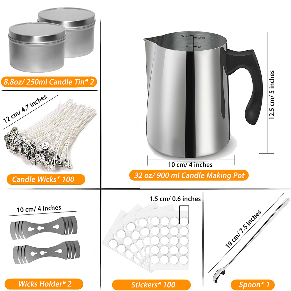 Candle Making Starter Kit Supp - Candle Making Wicks 评论和价格