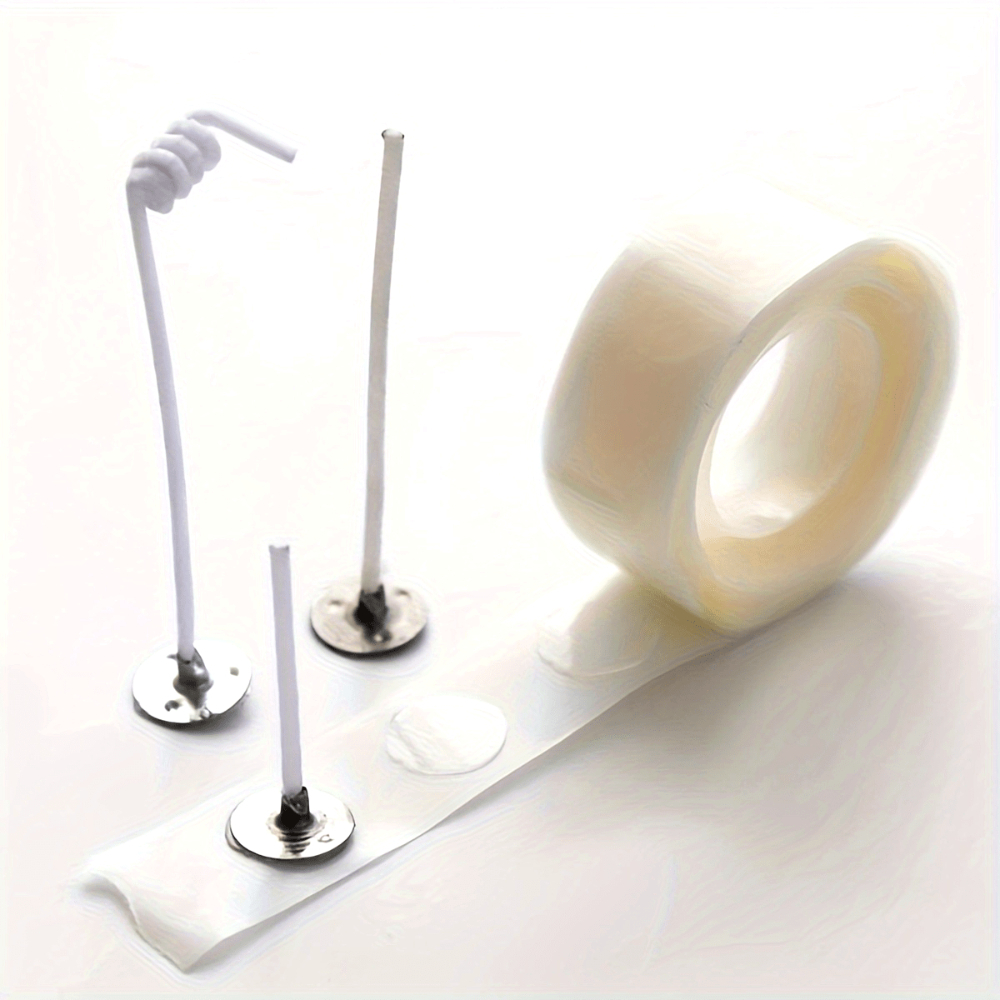 100pcs/1roll Clear Double Side - Candle Making Wicks 评论和价格