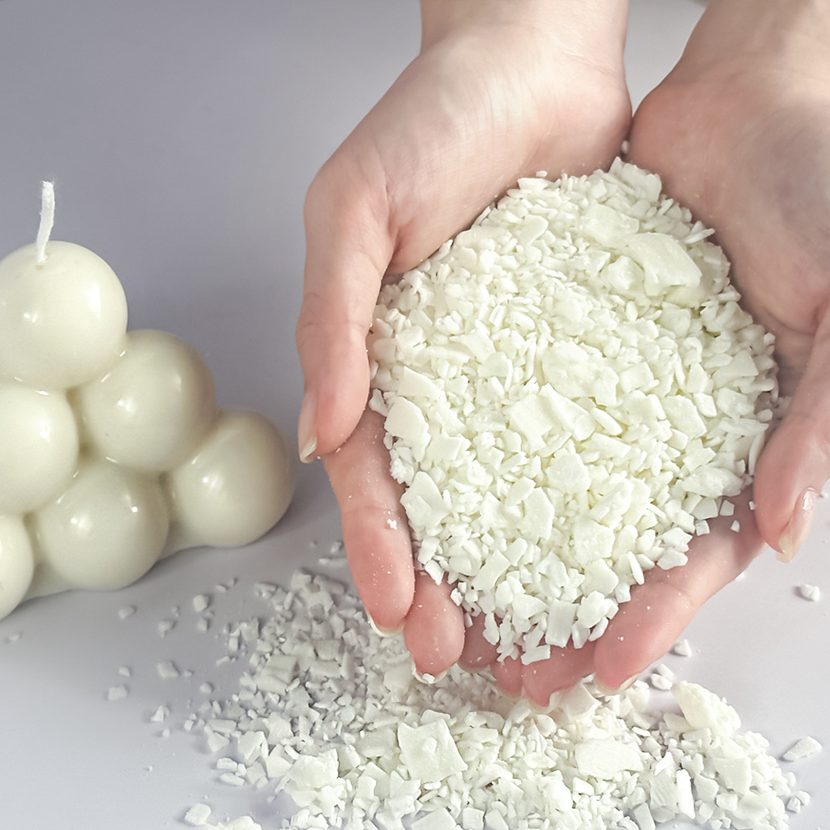 250g/500g Natural Soy Wax Gran - Candle Making Wicks 评论和价格